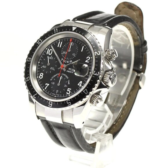 TUDOR Prince Date ChronoTime 79270P black Dial Automatic Men's Watch_720831 - Picture 2 of 6
